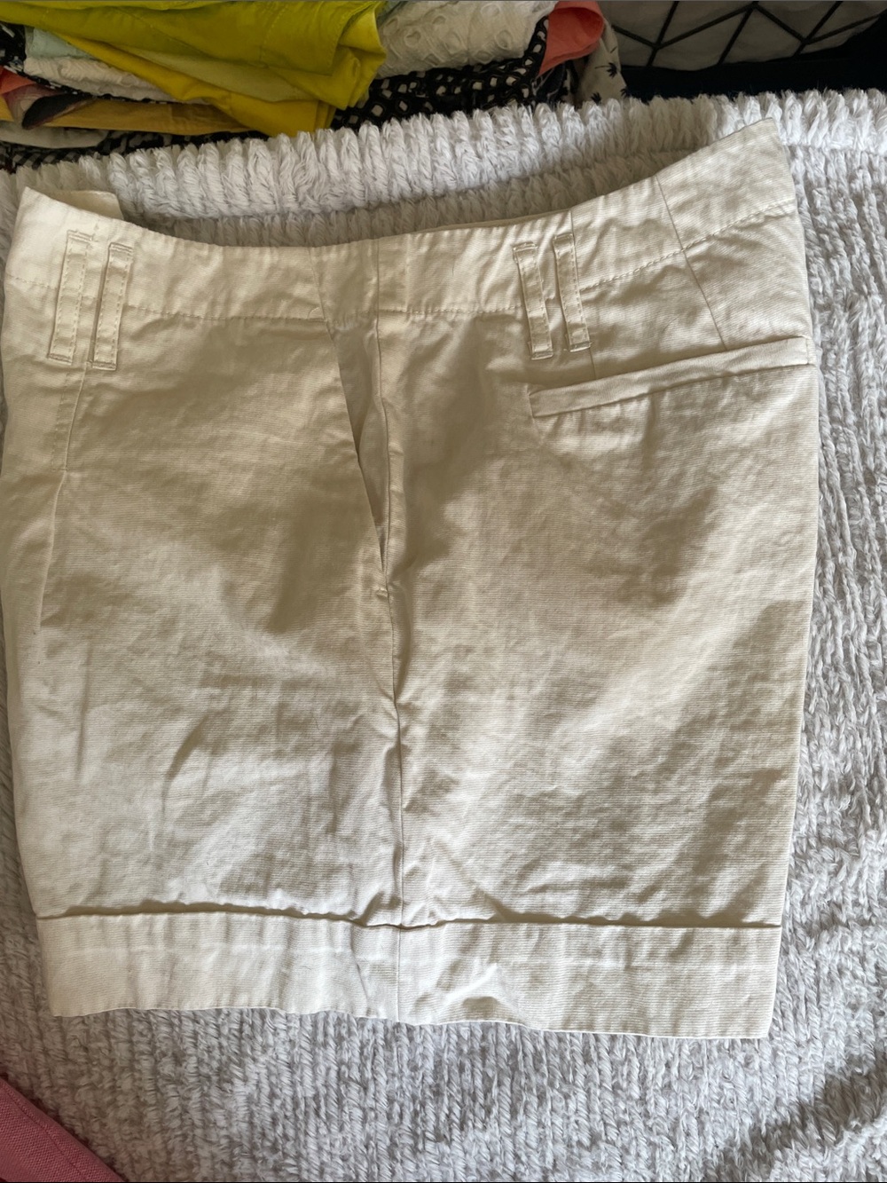 LOFT Cream Tailored Women’s Shorts